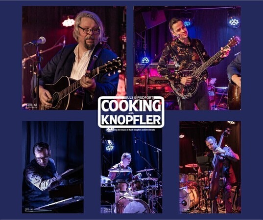 Donderdag 3 April - Dire Straits/Mark Knopfler Tribute - Cooking With Knopfler - Muziekgieterij - Aanvang 20.00 u